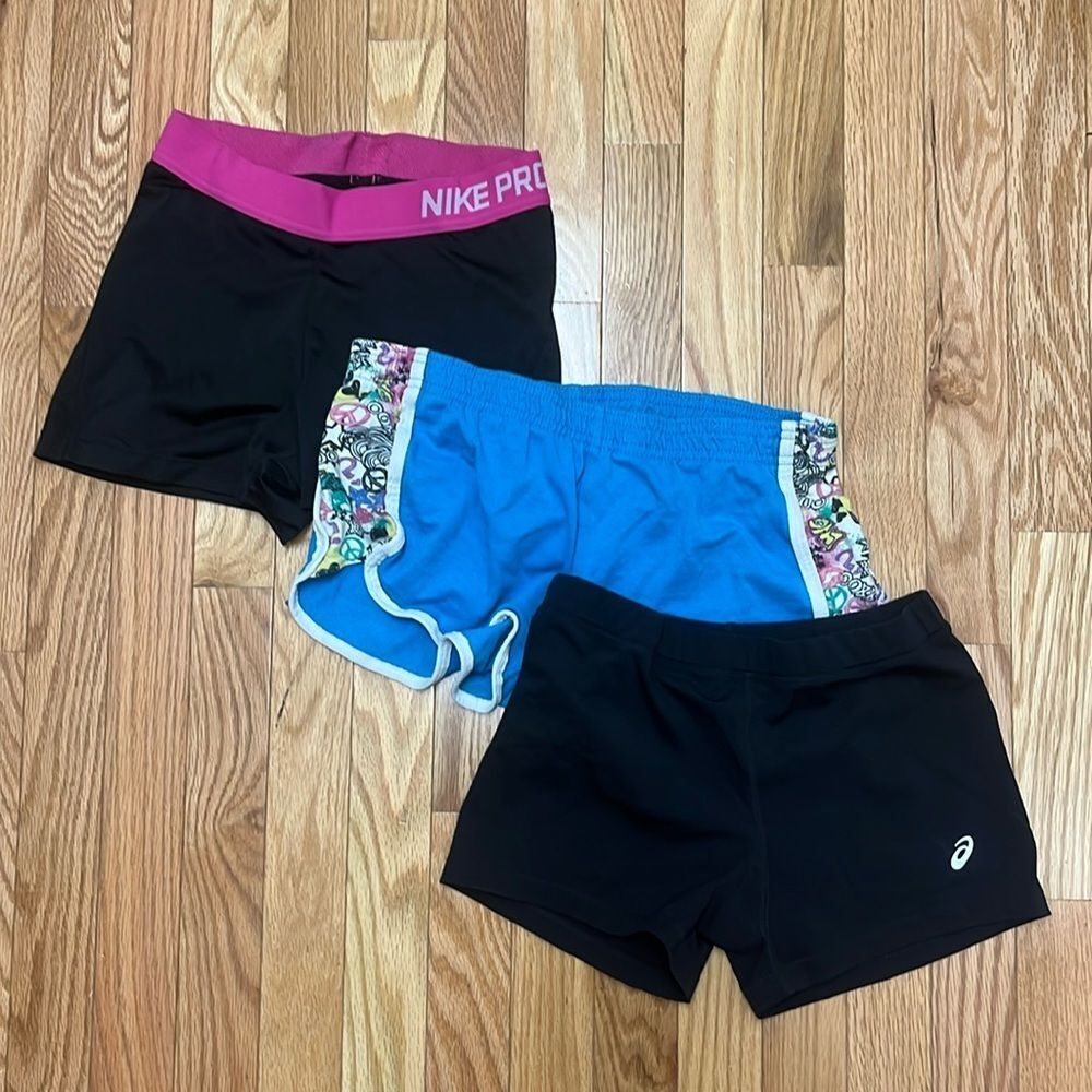 Bootie Short‎ Bundle - Small - Nike, Soffe. ASICS
